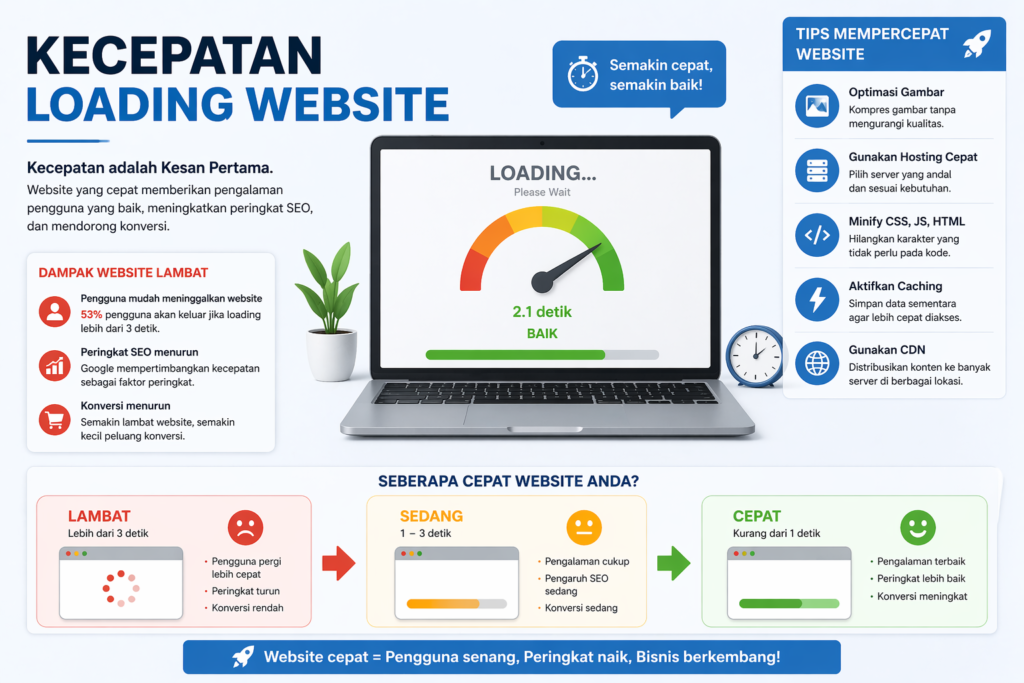 Kecepatan Loading Website